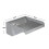 20cm Back Entry Stainless Steel Water Blade 8