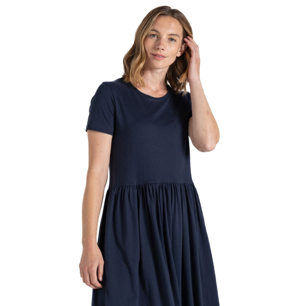 (8 UK, Blue Navy) Craghoppers Womens/Ladies Ember NosiBotanical Maxi Dress