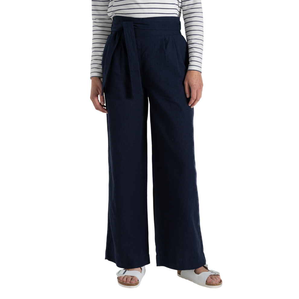 (10 UK R, Blue Navy) Craghoppers Womens/Ladies Ophelia NosiBotanical Trousers
