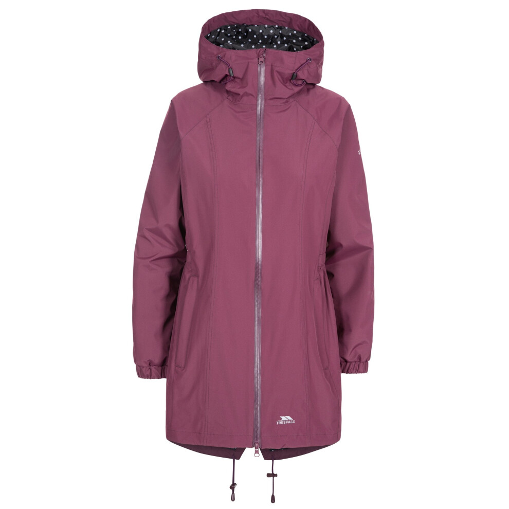 (XS, Black) Trespass Womens/Ladies Waterproof Shell Jacket