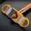 (black) Cigar cutter tool set cigarette cutter ceramic ashtray multifunctional cigarette accessories 3