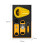 (black) Cigar cutter tool set cigarette cutter ceramic ashtray multifunctional cigarette accessories 5