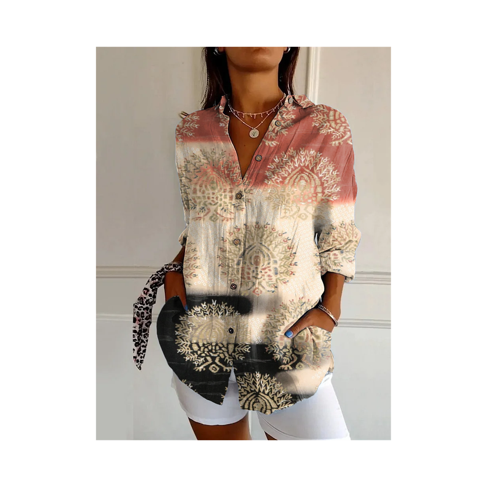 Maxpower (Yk1705, Xxxl) New Women's Shirt Summer European And American Trend Half-Sleeved Shirt Leopard Print 3D Shirt Fashion Beach Fg Shirt N