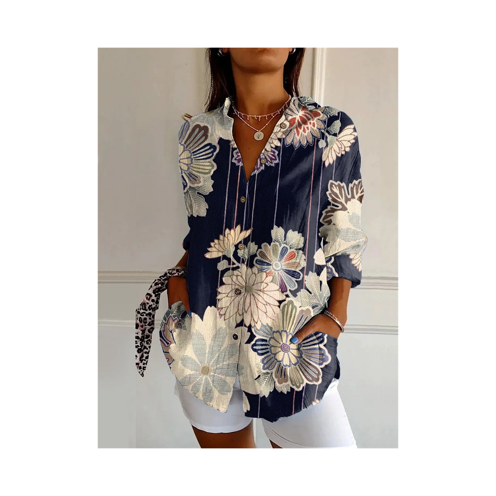 Maxpower (Yk1709, Xl) New Women's Shirt Summer European And American Trend Half-Sleeved Shirt Leopard Print 3D Shirt Fashion Beach Fg Shirt N