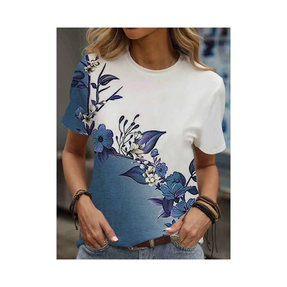 Maxpower (9005, Xxl) Print Tees Casual Street Tops Camisetas Woman Clothing Summer Short Sleeve Women's T-Shirt Ropa De Mujer Ofertas Chic
