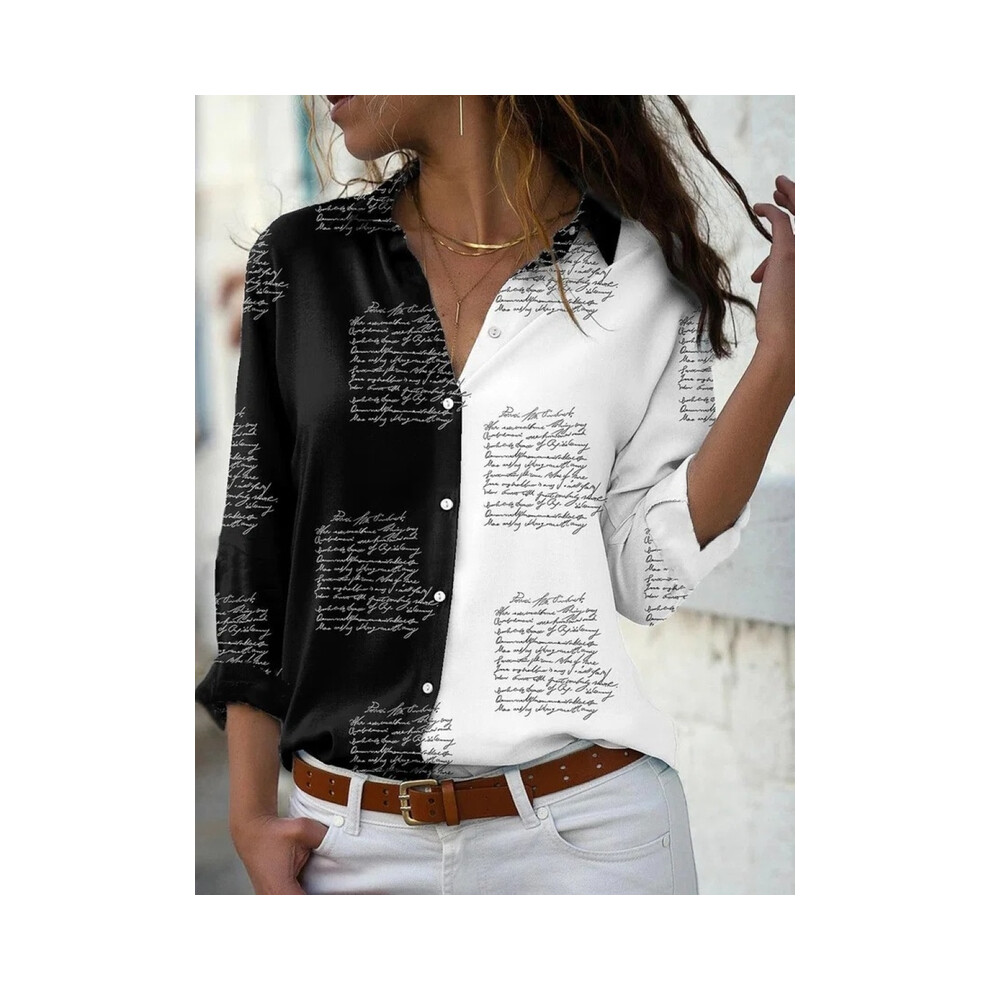 Maxpower (Dark Grey, Xxl) Fashion New Shirt Women Temperament Long-Sleeved Woman Shirt Casual Loose Top