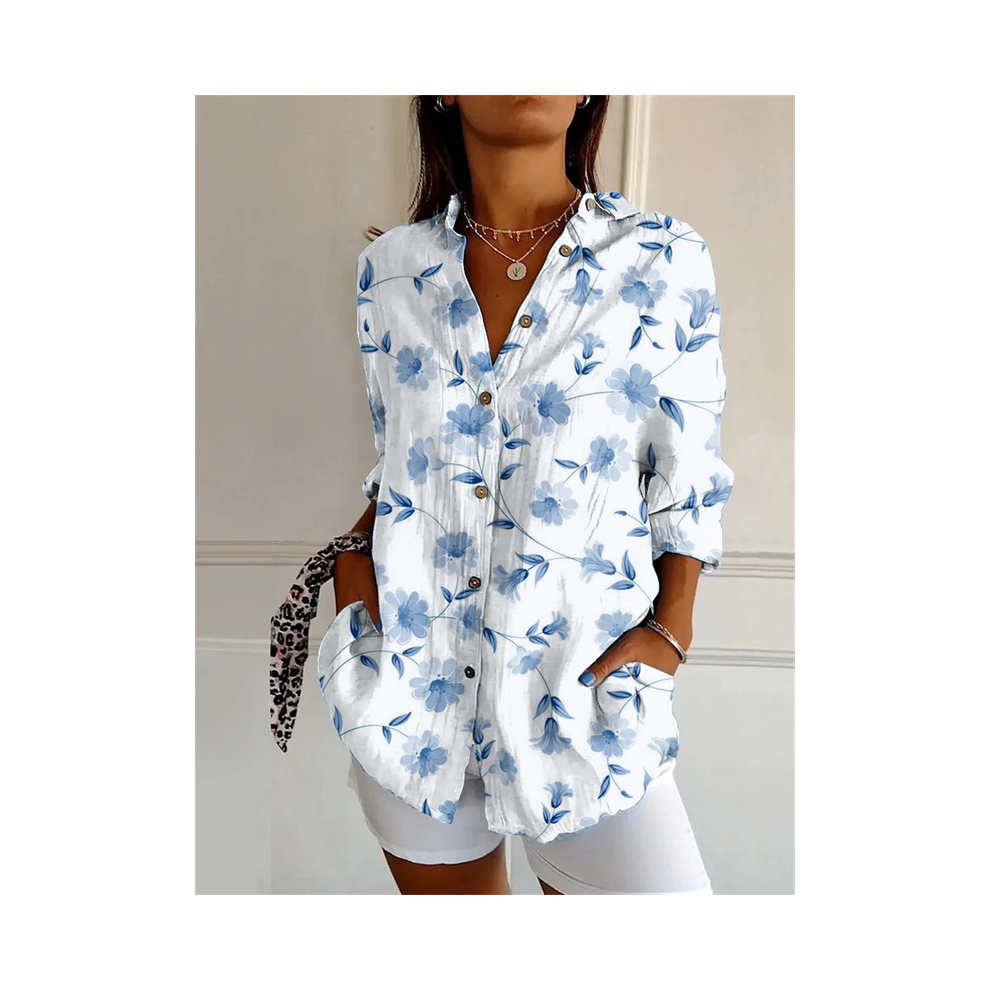 Maxpower (Yk1775, Xxxl) New Women's Long Shirt Summer European And American Trendy Half-Sleeved Shirt Tiger Pattern Printed 3D Shirt