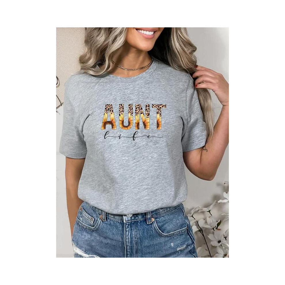 (VCL33763, XXL) Coffee Love Trend Life 90s Short Sleeve Summer Clothes Print Graphic T-shirt Lady Fashion Women Female Shirt Tee
