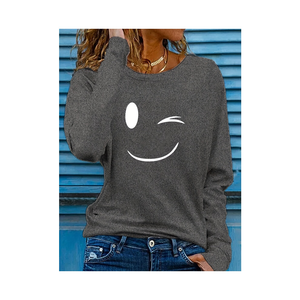 (ky933-shenhui, XXXL) 100 cotton  Women's T-shirt Slim Women T-shirt Long-sleeved for Female Thin White Tops Woman Tees Shirt