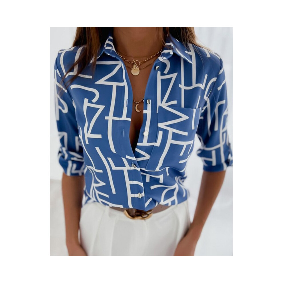 (28, XXL) Red And White Striped Shirt Womens Vintage Casual Shirts Lady Fall Commute Style Blouses Long Sleeve Fashion Oversize Top Gift