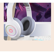 (Grey) 2025 new head-mounted Bluetooth headset private model hot wireless plug-in card e-sports game music