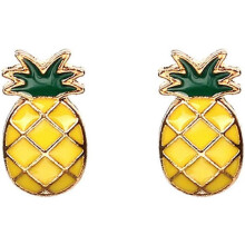 (282, One size) VEINTI+1 New Summer Jewelry Creative Funny Lifelike Fruits Earrings Ear Studs for Women/Girl's