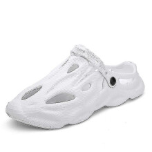 (43, Gray) Summer Men Slippers Comfortable Platform Outdoor Sandals 2023 Beach Slippers Flip Flops Male Indoor Home Slides Bathroom Shoes