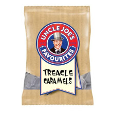Uncle Joe's Fav Treacle Caramels 104g Sweet Packets Gift Traditional