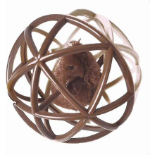 (As show, One size) Cat Toy Ballcat Mouse Ball Cage Cat Mouse Toy Cat Interactive Toy Squeak Mouse Cat Toy,cat Mouse Ball Toy