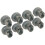 (As show, One size) Kitchen Sink Drain Basket Strainer, Triangle Kitchen Sink Drain Basket(Bla COX 1