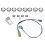 (As show, One size) For Tesla Model S Door Handle Micro Switch 1016009-00-e 1016009-00-c Banmo 1