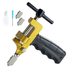 Tragbare manuelle Glasfliesenflinteröffner Glasschneidemaschine Handheld Schneidmaschine Kopf Keramikfliesen Glasschneidemaschine