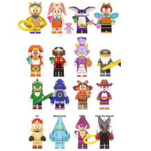 (16PCS Sonic The Hedgehog-B) 24PPCS Sonic The Hedgehog's Minifigure Fit Lego Kid Toy Gift