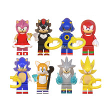 (8PCS Sonic The Hedgehog-A) 24PPCS Sonic The Hedgehog's Minifigure Fit Lego Kid Toy Gift
