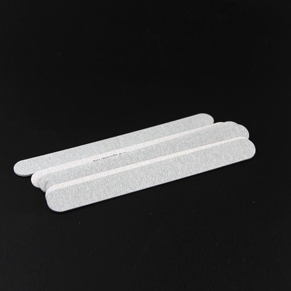 (10pcs) Nail File Durable Frosted Manicure Tools Strip Shape Double-sided Professional Nails Sanding Blocks Tool