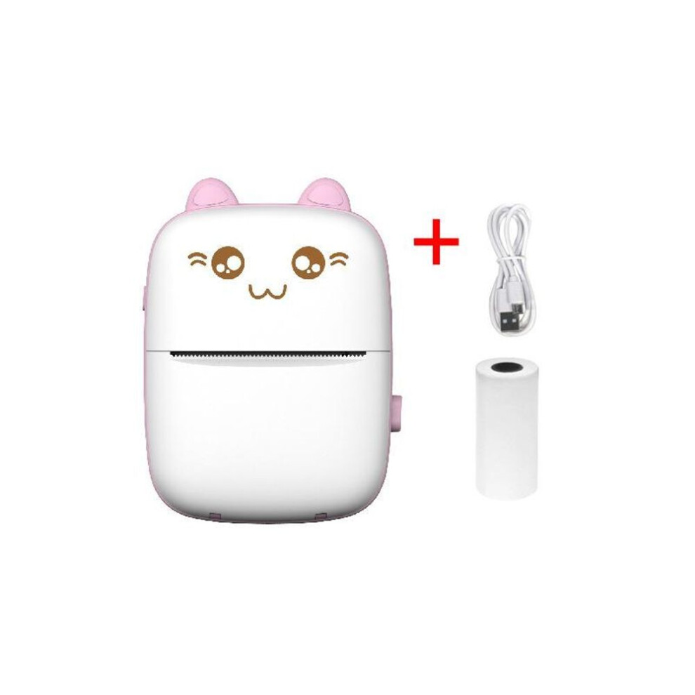 (Set 1) Mini Thermal Printer Portable Wireless Bluetooth-compatible 200dpi Label Printer Memo Problem