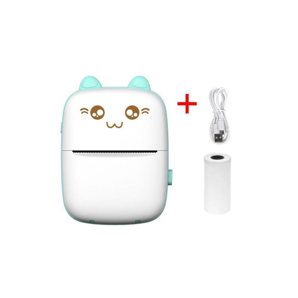 (Set 2) Mini Thermal Printer Portable Wireless Bluetooth-compatible 200dpi Label Printer Memo Problem