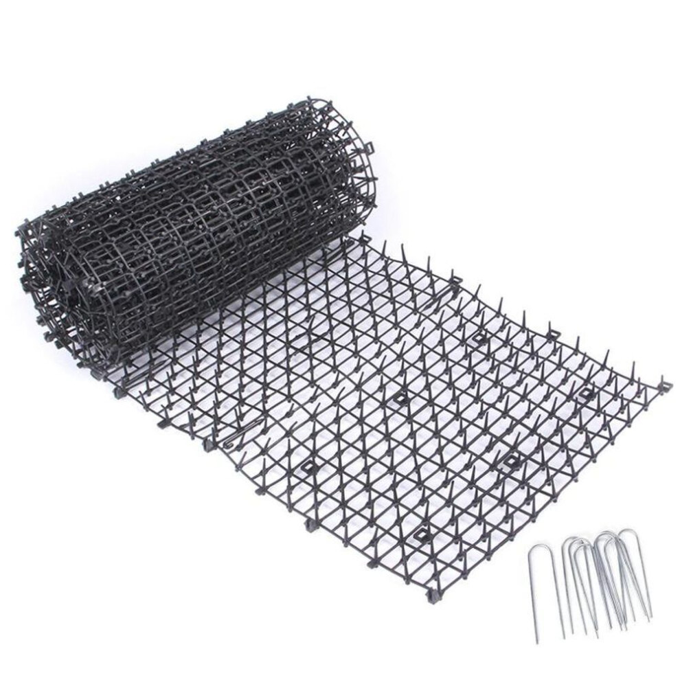 (black) Anti-cat Mat With Spikes, Cat Dog Animal Repellent Deterrent Mat, Cat Dog Repellent For Garden, Fences, Sofa-protect Plants