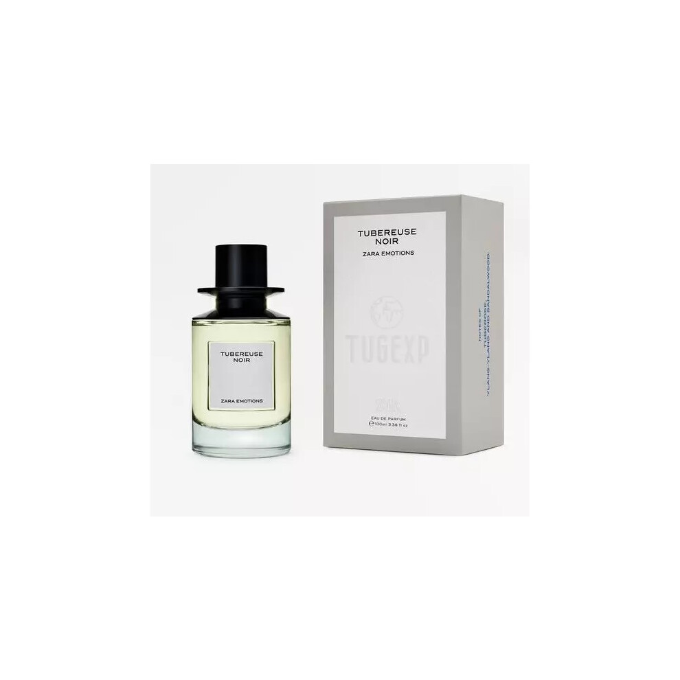 Zara Tubereuse Noir Eau De Parfum Edp Spray Fragrance 100Ml New Perfume 3.38 Oz