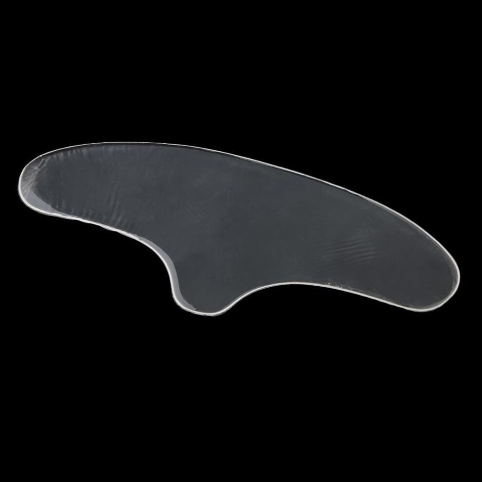 (clear, as described) Silicone Reusable Anti Wrinkle Forehead Face Pad Removal Patch Skin Care