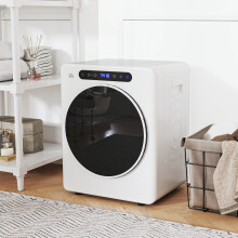 HOMCOM 4kg Portable Vented Tumble Dryer Machine with Timer, 6 Heat Settings