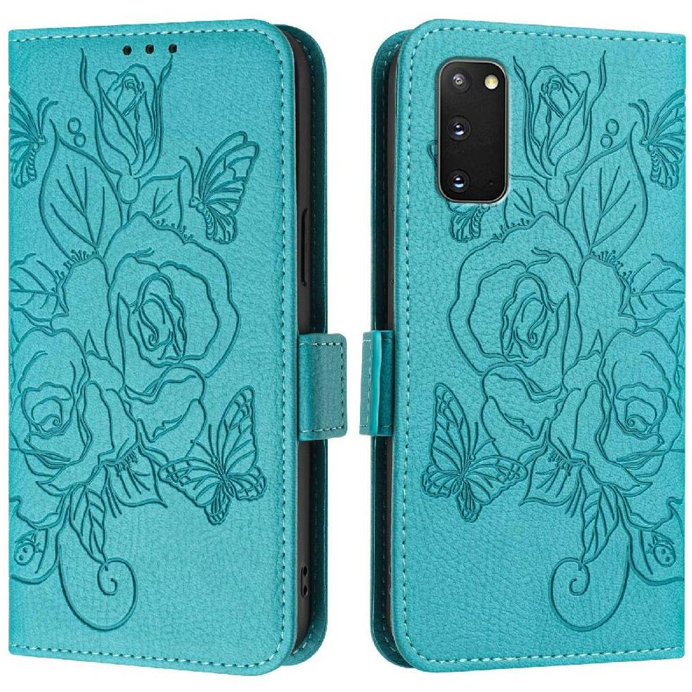 (Light ) Case For Samsung Galaxy S20 Fe 4G Pu Leather With Credit Card Slot Magnetic Wallet Blue 764549514694