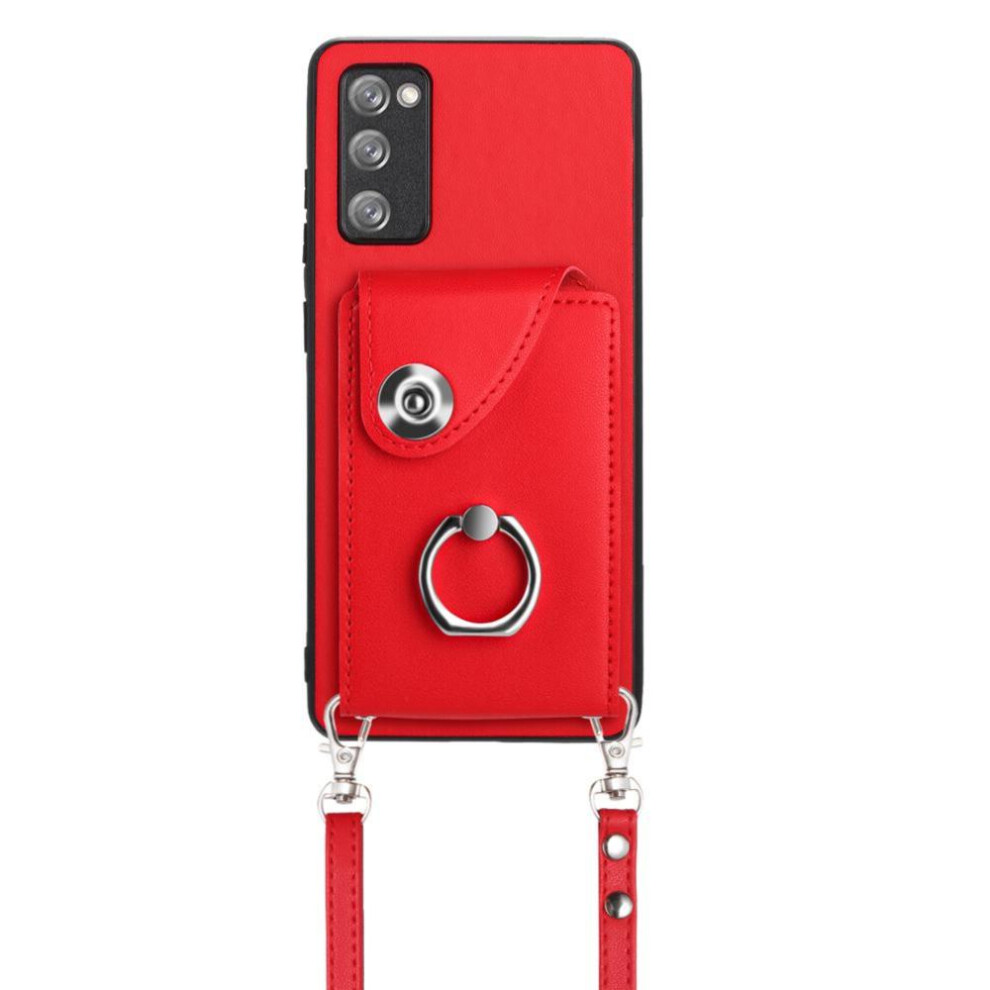 (Red) Compatible Case For Samsung Galaxy S20 Fe Kickstand Function Accurate Incision Unique High Quality Red 764549524440
