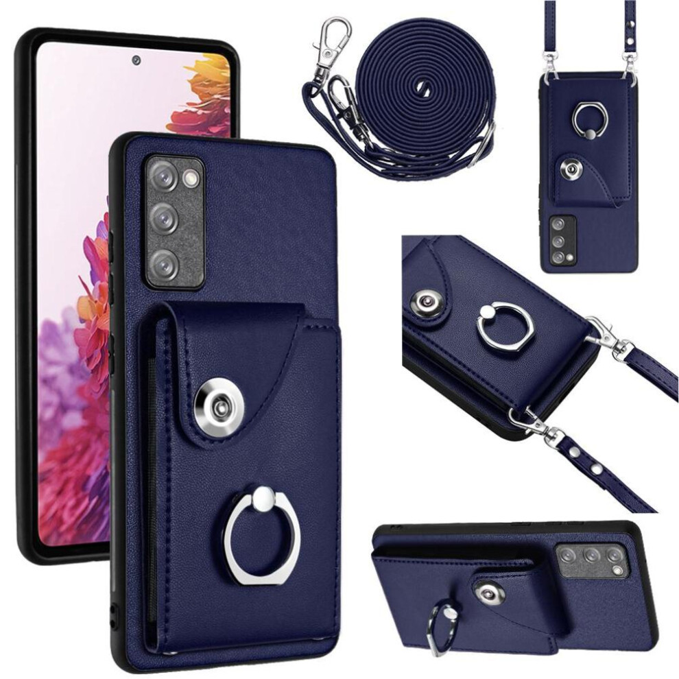 (Blue) Compatible Case For Samsung Galaxy S20 Fe Kickstand Function Accurate Incision Unique High Quality Blue 764549524457
