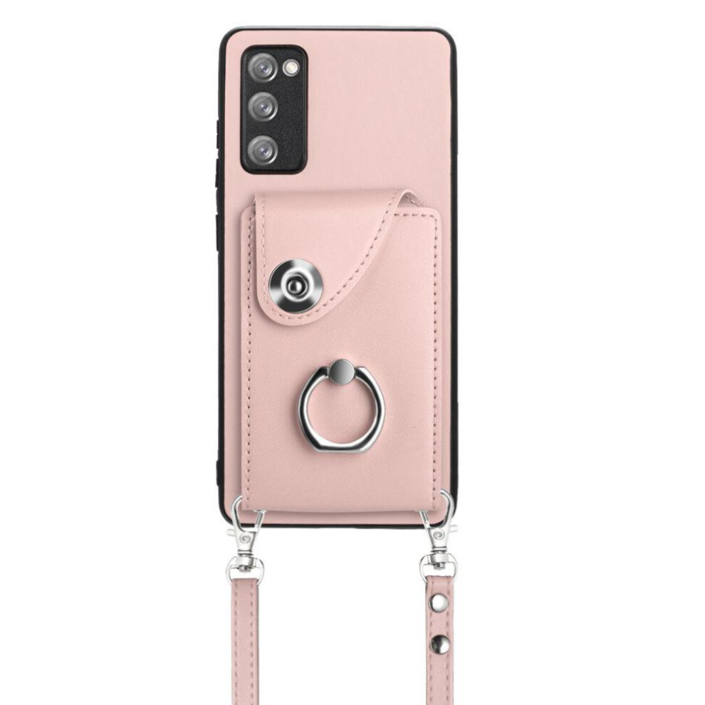 (Pink) Compatible Case For Samsung Galaxy S20 Fe Kickstand Function Accurate Incision Unique High Quality Pink 764549524464