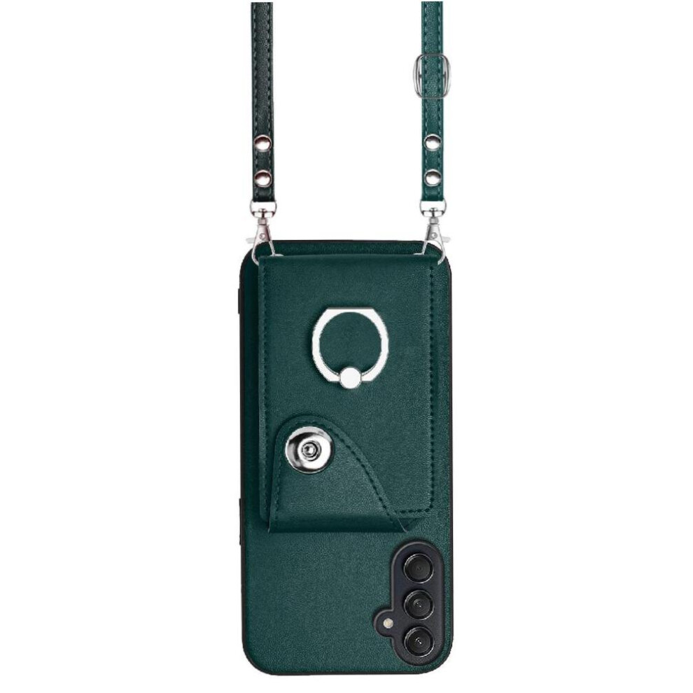 (Green) Compatible Case For Samsung Galaxy M55 Kickstand Function Accurate Incision High Quality Unique Green 764549524655