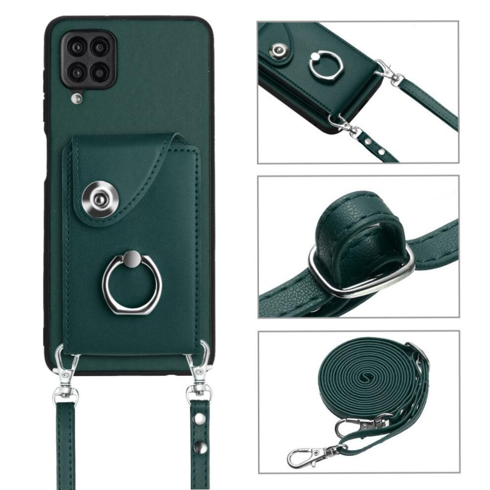 (Green) Compatible Case For Samsung Galaxy A12 Kickstand Function Unique High Quality Accurate Incision Green 764549526093