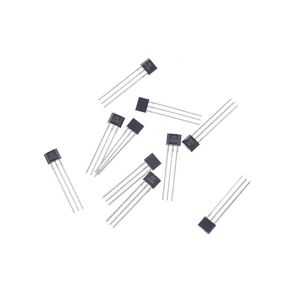 (As Show, One Size) 10Pcs Hall Element 49E Oh49e Ss49e Linear Sensor Hall Sensor Shytmv 6953460354791