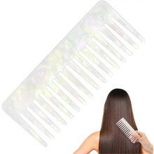 (As show, One size) Large Hair Detangling Comb Wide Tooth Comb For Curly Hair, Curl Comb, Wide Tooth Comb
