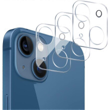 (As show, One size) 3 Pack for iPhone 13 & iPhone 13 mini HD Lens Cover