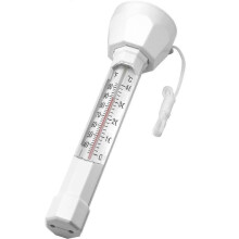 (As show, One size) Large Floating Pool Water Temperature Thermometer with String, Thermometers, Shock Resistant for All & Swimming Pools