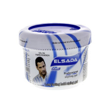 Elsada Professional Styling Gel Blue 250ml | Strong Hold Hair Gel for Men & Women | Alcohol-Free, Long-Lasting, Non-Flaking Hair Gel