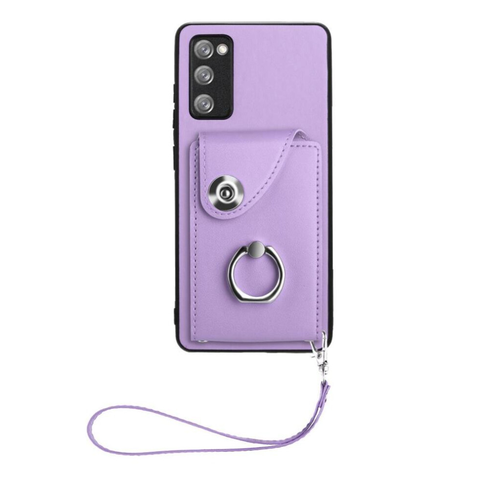 (Purple) Compatible Case For Samsung Galaxy S20 Fe Kickstand Function Unique High Quality Accurate Incision Purple 764549537389