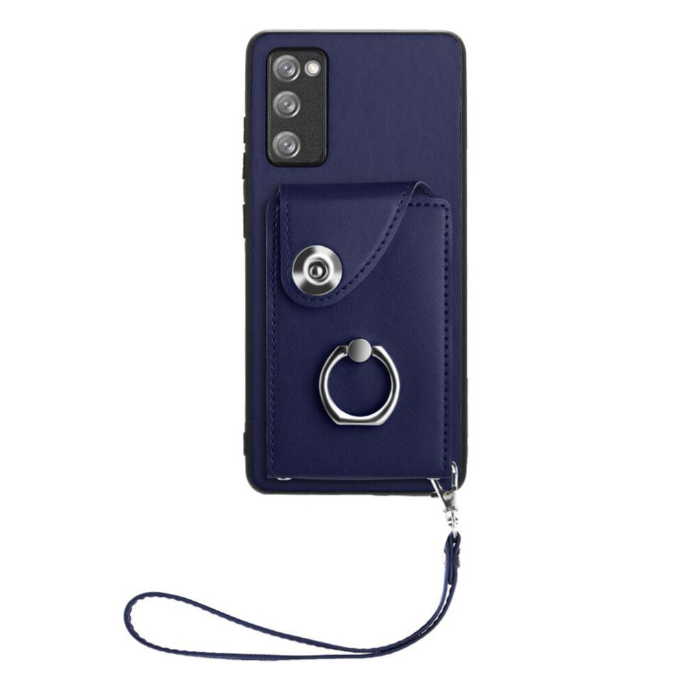 (Blue) Compatible Case For Samsung Galaxy S20 Fe Kickstand Function Unique High Quality Accurate Incision Blue 764549537402