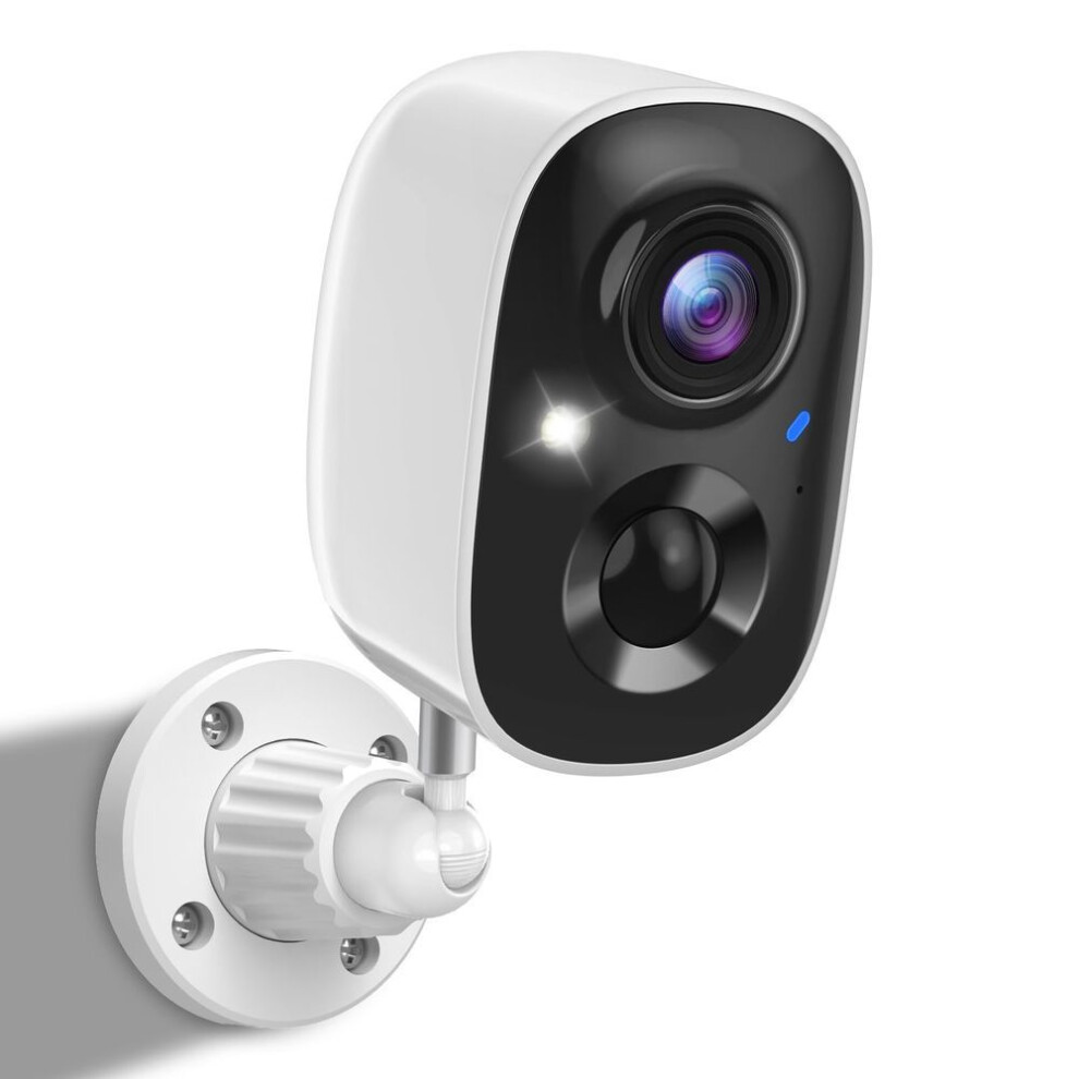 (Only Camera) Security Cameras Wireless Powered Cameras for Home Security W/AI Motion Detection Spotlight & Siren Alarm 2K Color Night Vision, SD/Cloud Storage