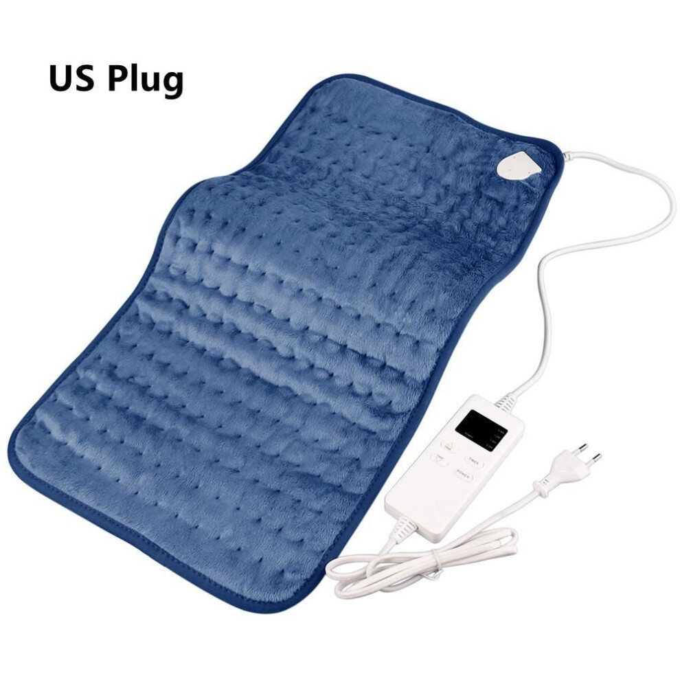 (blue, US Plug) Heating Pad For Back Pain Relief & Cramps, Heating Pads With Auto Shut Off Large, 6 Heat Settings Electric Heated Pad, Gifts For Women, Gifts For
