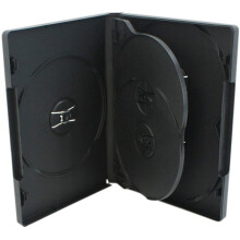 (1) Cern przdn nhradn krabicka na DVD pro pet kusu s objmkou ??#DV5R22BK (22 mm) (5DVD)