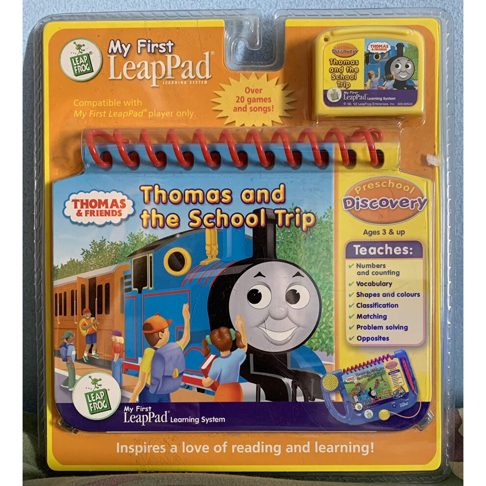 LeapFrog : Mon premier syst   me d'apprentissage LeapPad - Voyage scolaire Thomas et moi