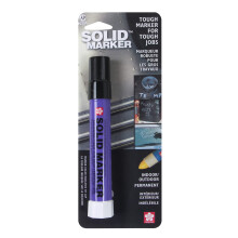 Sakura Solid Paint Markers - Permanentn fixky na farbu - Fix na okn , drevo a sklo - Cierna farba - 1 balenie