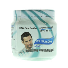 Elsada Professional Styling Hair Gel 1000mL | Extra Hold & Shine | Long-Lasting | Alcohol-Free | for All Hair Types | Men's & Women's Hair Gel